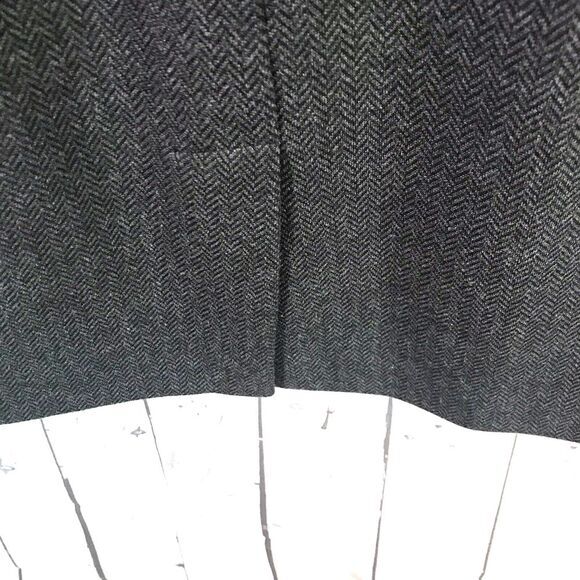 Ann Taylor Loft Woman's Black Purple and Gray Color Block Dress Size 10 - Picture 5 of 7